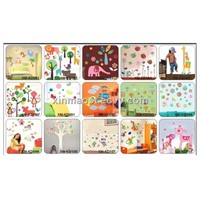 Fashion home decoration wall stickers, house sticker, kids wall decorative stickers
