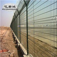 Fence With Double Wire Edges,Double Edges Fence