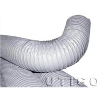Flame retardant pvc coated polyester fabric air duct