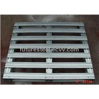 Galvanizing steel pallet