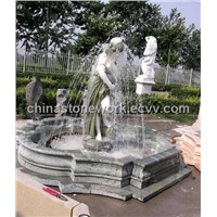 Iarge Statuary Garden Fountain / 2036
