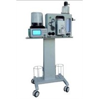 LCD Surgical Insturments IPPV and SIMV 65BPM Veterinary Anesthesia Machine