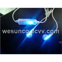 LED Earphone,Flash headset,earphone(WS-6330)