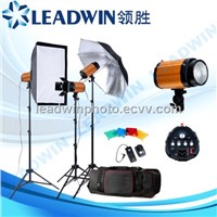 LW-FLK18 LEADWIN studio flash lighting kit