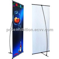 L Banner Stand, Display Stand