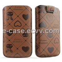 Latest PU Mobile Phone Case for iPhone 4/4S