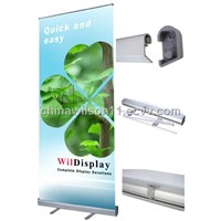 Luxury roll up stand