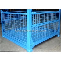 Mesh box container/ steel basket