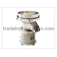 Noiseless vibrating separator