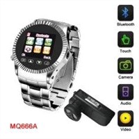 OEM PDA 4GB GSM Multimedia Cell Phone Watch MP4 with 900Mhz Bands