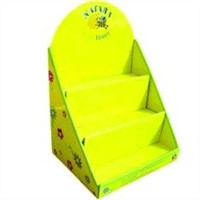 OEM Yellow Counter CDU PDQ Display Rack Cardboard Pallet Box