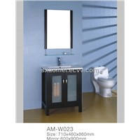 Oak Bathroom Cabinet (AM-W023)