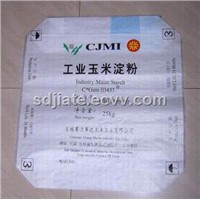 PP woven pasted square bottom valve bag for corn starch