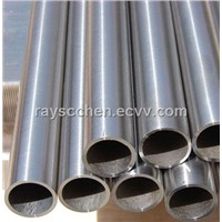 Purity of 99.99% Ti tubes OD25xWT1.2x2000mm acc.ASTM B338