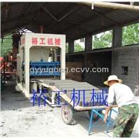 QT4-20 Semiautomatic Brick Making Machine made by Yugong