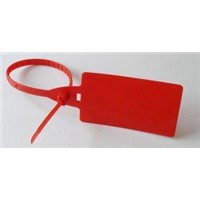 Red color plastic safety seals with Marking for Containers, Trucks, Banks
