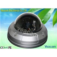 SONY / SHARP CCD Color CCD Vandal Proof Dome Camera of 4 - 9mm Manual Zoom Lens