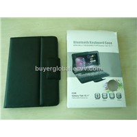 Samsung galaxy tab 10.1 foldable leather bluetooth keyboard case