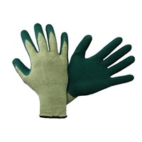 Seamless 10G 5 Thread T/C Shell, Crinkle Latex Coated Gloves