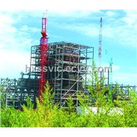 Steel Frame for India 6*600mw Power Plant, 24, 000 Tons