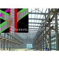 Steel Structure Building (Use Corrugated Steel Web, reduce cost 20%)