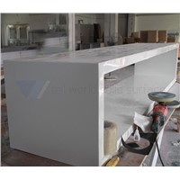 T.W Composite acrylic bathroom countertops Solid surface bathroom  countertops                 table