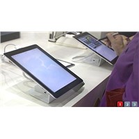 Tablet computer security display holder,white, SSLT-ZJ-1288D
