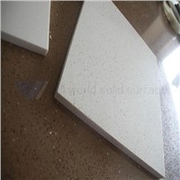 TellWorld Artificial quartz slabs White grain Quartz slabs Quartz stone