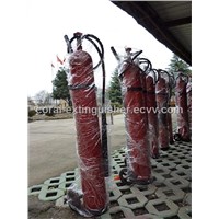 Trolly 10kg CO2 fire extinguisher