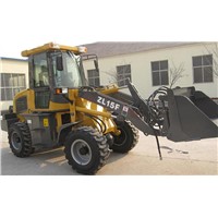 Wheel Loader with Pilot Control, Quick Change System and 4WD Drive Means