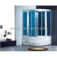 White luxury sauna steam room G8020