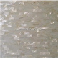 White mother of pearl shell mosaic tiles