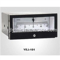 YEJ series rectangle capsule pressure gauge