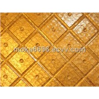 acoustic absorption/handmade shell ceiling tiles