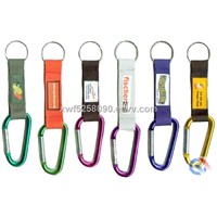 aluminum carabiner with compass
