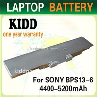 cheap laptop battery For Sony SOBPS13-6SR