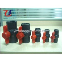 plastic pvc compact ball valve