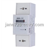 single phase din rail electricity meter