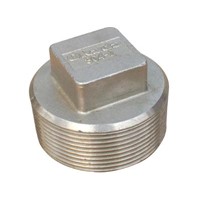 stainless steel squre plug