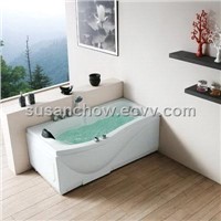 white Acrylic Whirlpool Bathtub G9010