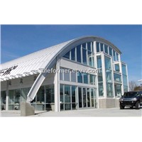 car parking shade with steel fabrication and installation