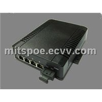 Green Energy 4+1 POE Switch with Optical Uplink, PSE-SW5F Series