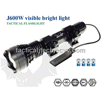 J600W Visible Bright Light - Tactical Flashlight