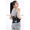 Superior high-quality leather tourmlaine waist support belt