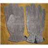 pig split leather gloves