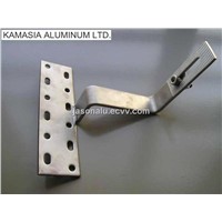 Aluminum and steel solar frame  and bracket system