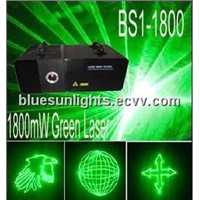 BS1-1800,CNI 1800mW 1.8W Green Animation Stage Laser Lighting