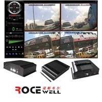 H.264 car vehicle Realtime video Mobile DVR (RC-8004H3C-X)could be added 3G GPS GSM
