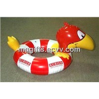 Inflatable Baby Swimming Ring with Rope