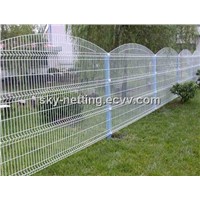 PVC Coated Triangle Curved Mesh Fence (Europe Style)